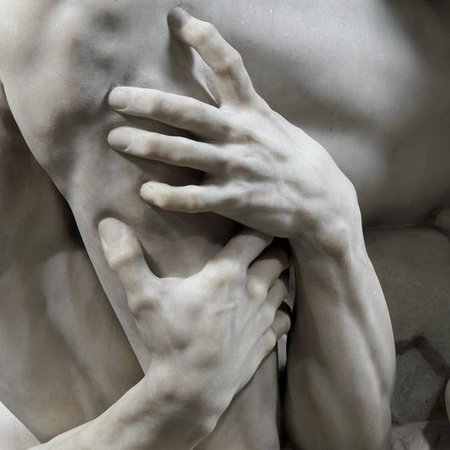 statue hands