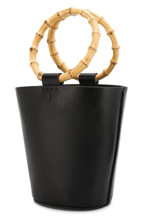 Женская черная сумка bucket MIU MIU — купить за 104500 руб. в интернет-магазине ЦУМ, арт. 5BE058-2C94-F0002-BOO