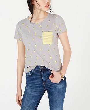 Self Esteem Juniors' Allover Print T-Shirt