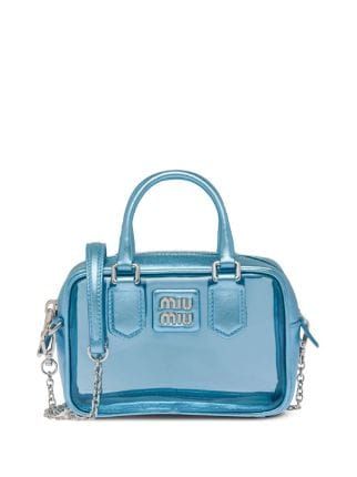 Miu Miu transparent bag (blue)