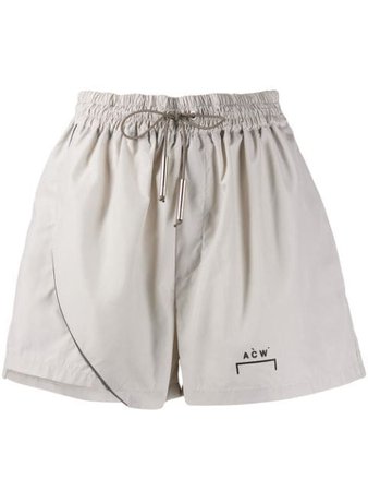 A-COLD-WALL* relaxed-fit Logo Track Shorts - Farfetch