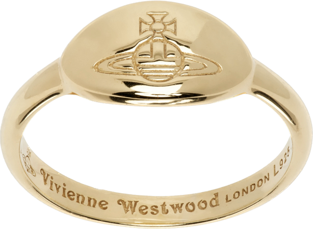 VIVIENNE WESTWOOD Gold Tilly Ring
