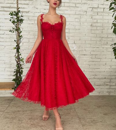 Scarlet Rose Garden Gown | Teuta Matoshi