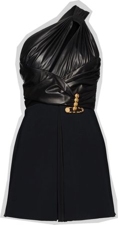 Versace leather mini dress - €1,625