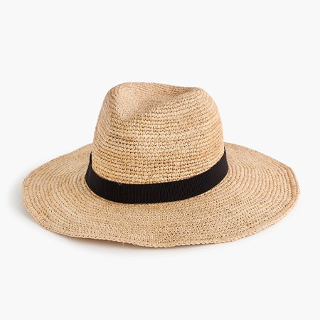 J.Crew: Wide-brim Packable Straw Hat
