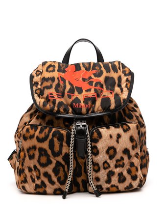 ETRO leopard-print Backpack - Farfetch