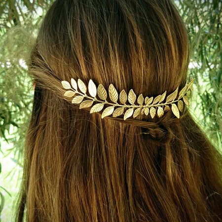 Greek Bridal Wedding Hair Accessories Headdress Gold Silver Olive Leaf Headband Hair Comb Clip Hairpin Women Jewelry Headpiece| | - AliExpress