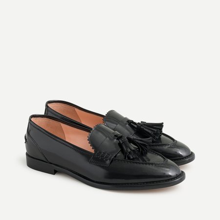 J.Crew: Academy Loafers With Tassels For Women
