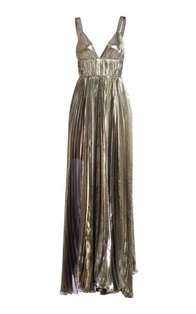 Nayala Corset Chiffon Maxi Dress by Maria Lucia Hohan | Moda Operandi