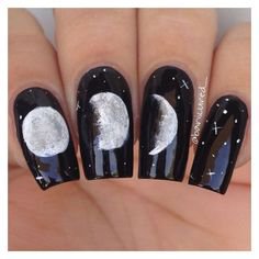 Pinterest - 21 Cool Nail Designs for You to Try ❤ liked on Polyvore featuring beauty products, nail care and nail treatments | My polyvore