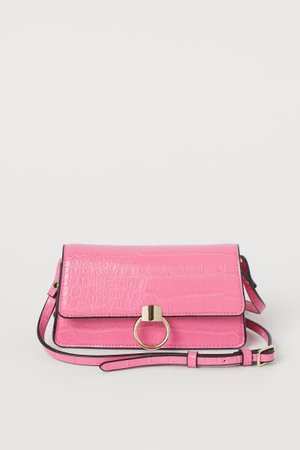 Pink shoulder bag