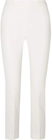 Ponte Slim-leg Pants - White