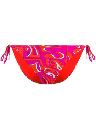Emilio Pucci Printed Bikini Bottoms | Farfetch.com