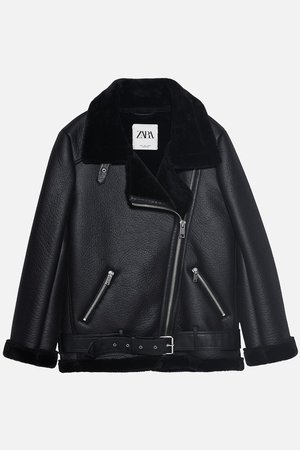 DOUBLE - FACED BIKER JACKET-View all-JACKETS | DOWN COATS-WOMAN | ZARA United States