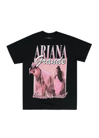 thank u, next homage t-shirt – Ariana Grande | Shop