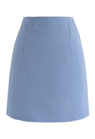 Best You Ever Bud Skirt in Blue - Skirt - BOTTOMS - Retro, Indie and Unique Fashion