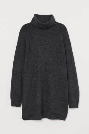 H&M+ Turtleneck Sweater - Black
