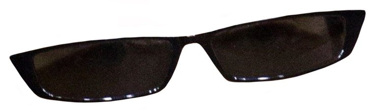 BALENCIAGA Black Fashion Show Sunglasses