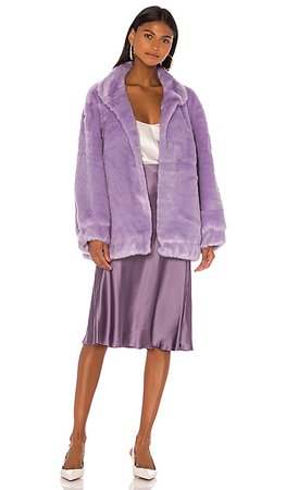 LPA Asher Coat in Lavender | REVOLVE