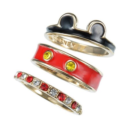 Mickey Mouse Ring Set