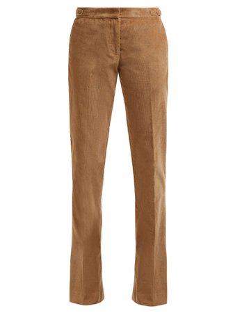 Briggs micro-corduroy wool-blend trousers | Gabriela Hearst | MATCHESFASHION.COM