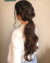 hair bun braid styles for long hair - Google Search