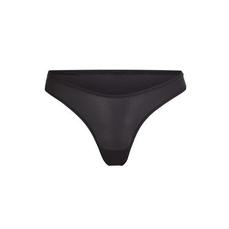 Dipped Front Thong - Onyx | SKIMS