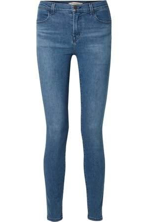 J Brand | Maria high-rise skinny jeans | NET-A-PORTER.COM