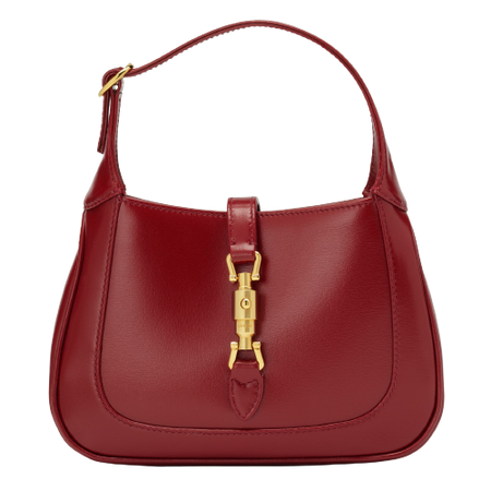 Gucci - JACKIE 1961 MINI SHOULDER BAG in Red Leather