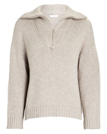 SABLYN Simone Cashmere Half-Zip Sweater | INTERMIX®