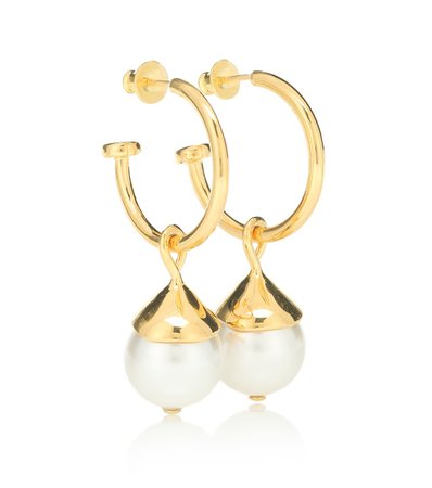 Everyday Pearl 18Kt Gold-Plated Earrings - Sophie Buhai | mytheresa