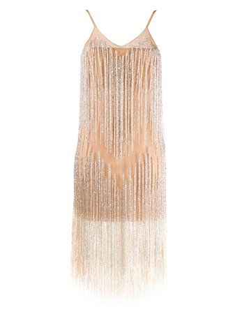 Loulou Crystal Fringe Dress | Farfetch.com