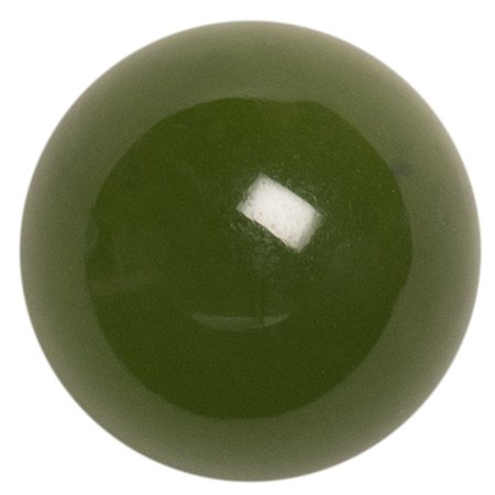 Round Genuine Cabochon Jade Nephrite