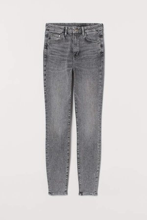 Embrace High Ankle Jeans - Gray