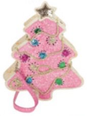 bestey johnson pink christmas tree bag