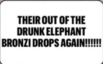 Drunk elephant