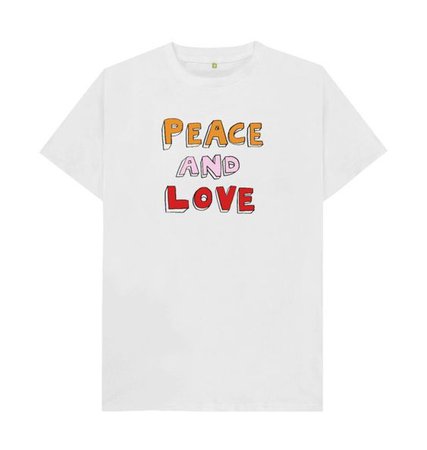 Bella Freud Peace And Love T-shirt