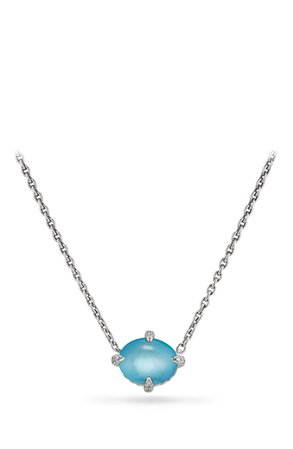 David Yurman Chatelaine® Gemstone & Diamond Necklace | Nordstrom