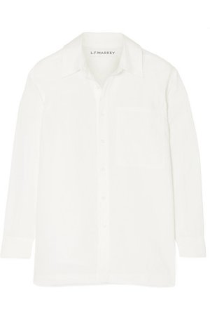 L.F.Markey | Cosmo linen shirt | NET-A-PORTER.COM