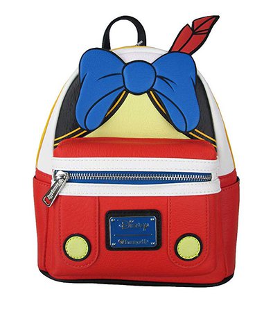 Amazon.com | Loungefly Disney's Pinocchio Faux Leather Mini Backpack Standard | Casual Daypacks