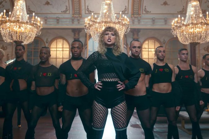 Taylor Swift Fishnet Outfit LWYMMD
