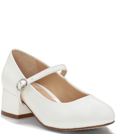 white mary janes