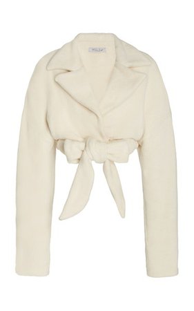 Organic Cotton Wrap Jacket By Laquan Smith | Moda Operandi