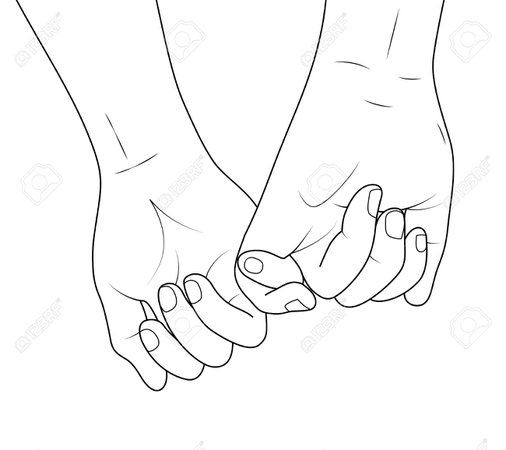 holding hand outline - Google Search