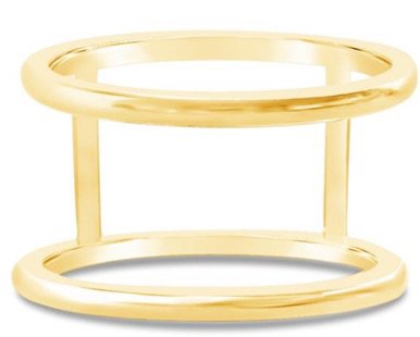 Yellow Gold Double Ring Band