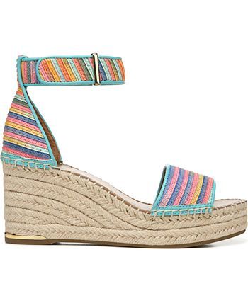 Franco Sarto Clemens Espadrille Wedge Sandals & Reviews - Wedges - Shoes - Macy's
