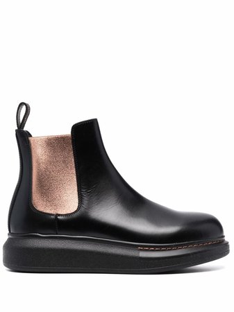 Shop Alexander McQueen Hybrid Chelsea boots with Express Delivery - FARFETCH
