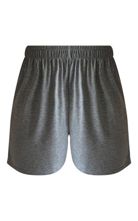 Grey Oversized Floaty Shorts | PrettyLittleThing USA