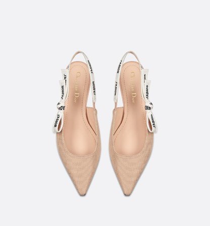 J'Adior ballet flat in technical canvas - Shoes - Woman | DIOR