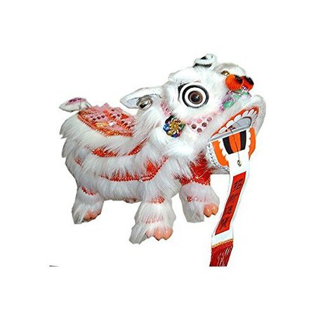 Red Chinese Lion Dragon Marionette Puppet - 1st Fuzz